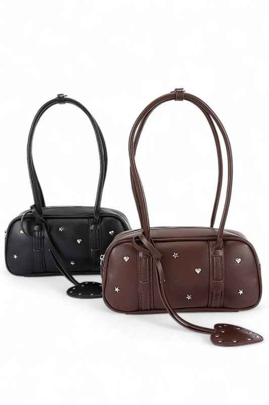 Star And Heart Studded Boxy Shoulder Bag 24746175_848a50fd-68de-4d2c-9f97-754189ff345d