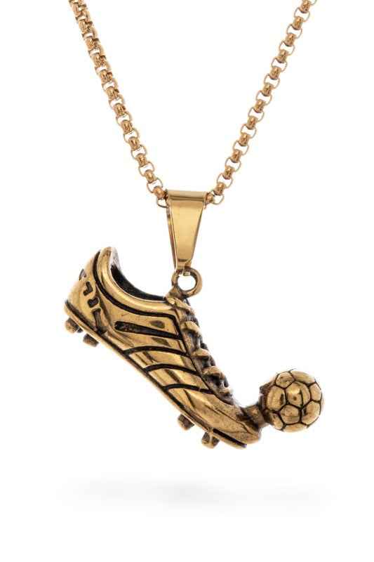 Stainless Steel Iconic Soccer Cleats Necklace Gold O S 24776370_ed56343e-adbf-4d77-bbce-131ba94215d0