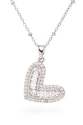 Cubic Zirconia Heart Pendant Necklace Rhodium O S 24776434_fdc6af42-90ef-44f8-acc2-83ce197498eb