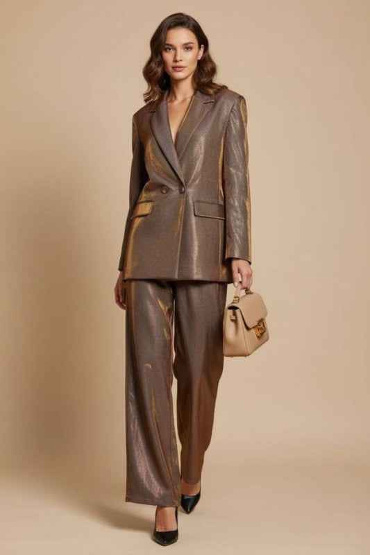 Luxe Iridescent Power Suit Blazer and Pant Set 24777468_5e576a3c-ac43-4142-901e-e17081642df3