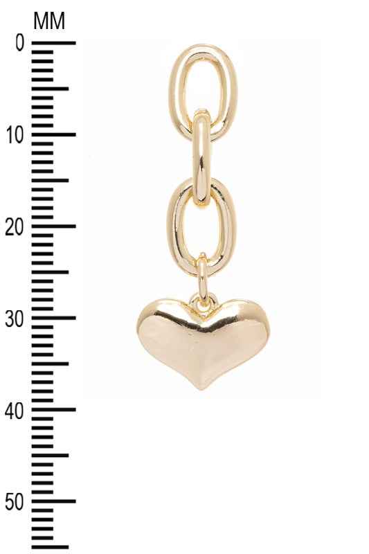 Chain Link Heart Drop Earrings 24817409_7372257b-f541-46eb-b828-b631f5d01673