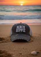 Beach Hippie Trucker Hat Grey Mesh Trucker OS 24858732_6ddfbc2d-a827-401e-8184-e7d9cdc69b12
