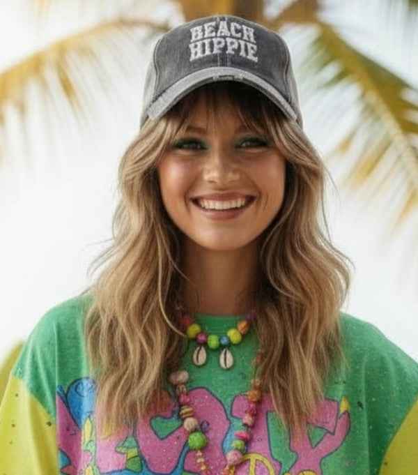 Beach Hippie Trucker Hat 24858732_dbd93bd9-2f46-48fc-8998-72e95865ff10