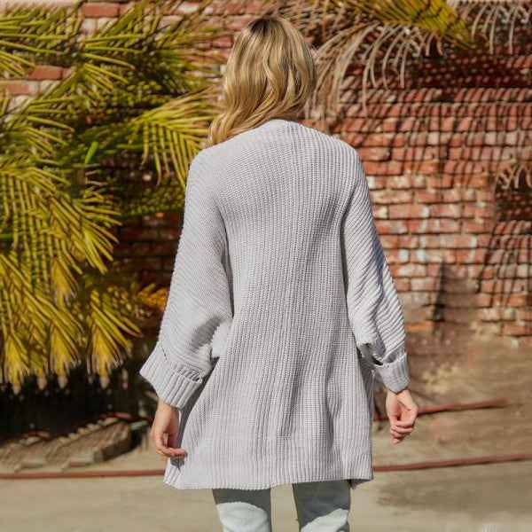 Oversized Fold Over Sleeve Open Front Cardigan 24864046_5811cf9a-c2e0-47e5-998a-ccd4dfabe757