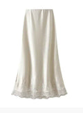 Satin Midi Skirt with Lace Trim Cream 24869229_1063d38b-8e7e-4962-98d5-d86904e09530