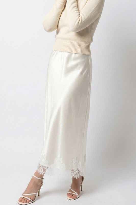 Satin Midi Skirt with Lace Trim 24869229_994bc241-540b-4abc-b49c-ab91ba93ecdf