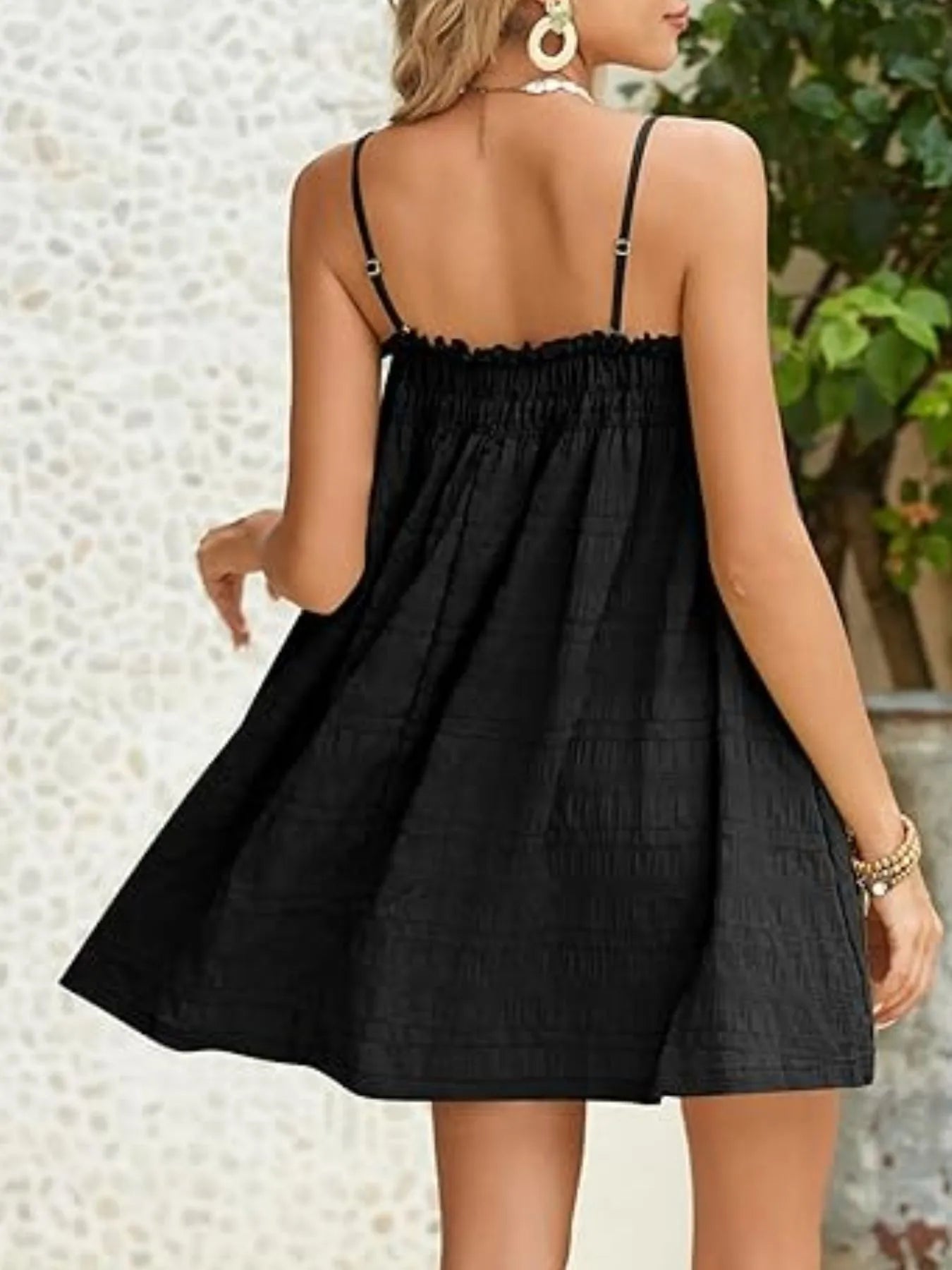 Frill Textured Mini Cami Dress 248b9a86-a9dc-4a3f-a81b-d36904d286b3-Max-Origin