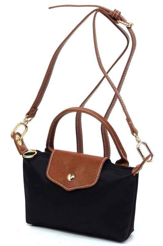 Nylon Flap Crossbody Bag 24904797_36cc4aaa-529a-41f8-b209-13295699e8b5