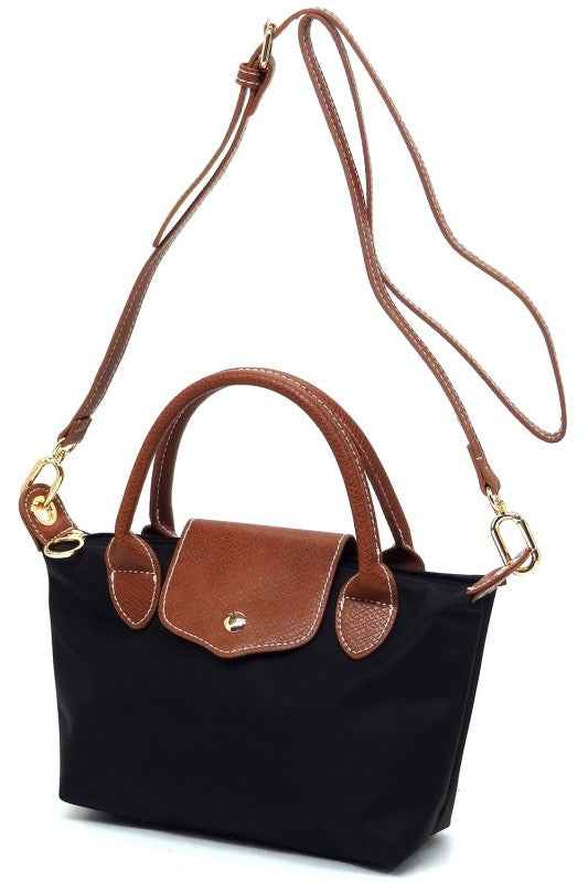 Nylon Flap Satchel Crossbody Bag 24904871_1ea3548d-4e56-4a01-bad9-3a9cd2e2f49d