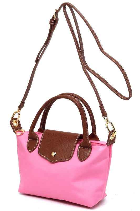 Nylon Flap Satchel Crossbody Bag 24904871_ed127743-4b98-4500-9a4a-1abfefee0362