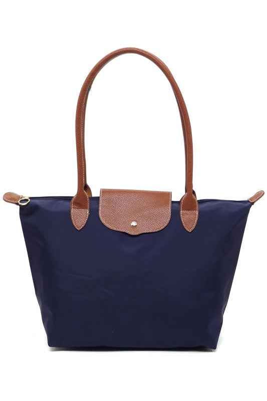 Nylon Flap Tote Bag 24904901_277be277-5f1f-40f5-9364-c05793b805f6