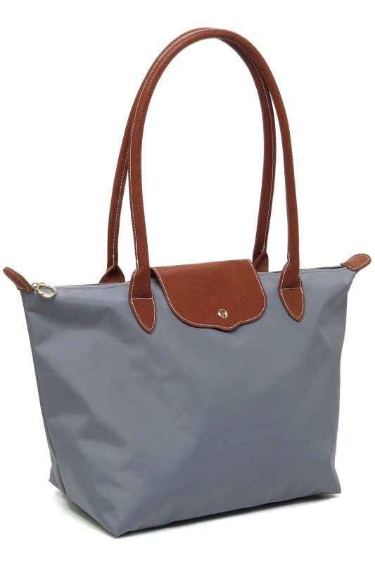 Nylon Flap Tote Bag 24904901_3bc853a3-e8d6-4fda-a219-c08456e98b85