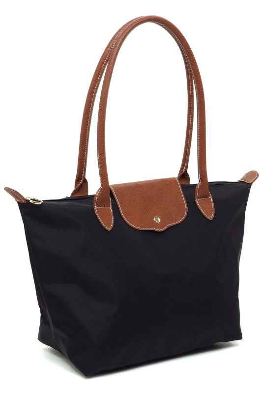 Nylon Flap Tote Bag 24904901_89922778-917a-4052-8b00-b490e3855edb