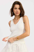 V NECK SLEEVELESS RIB TANK TOP OFF WHITE 24913824_c1b1ff91-efdb-4f08-93ec-91b705a0303c