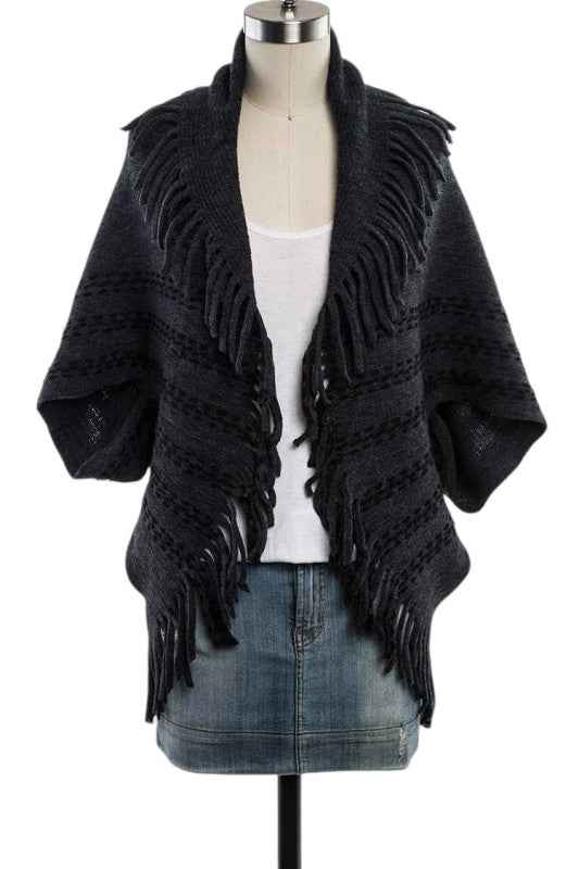 Fringe Lapel Collar Open Knit Cardigan 24988520_58e991ca-843a-4232-b57a-85cd8decda4e