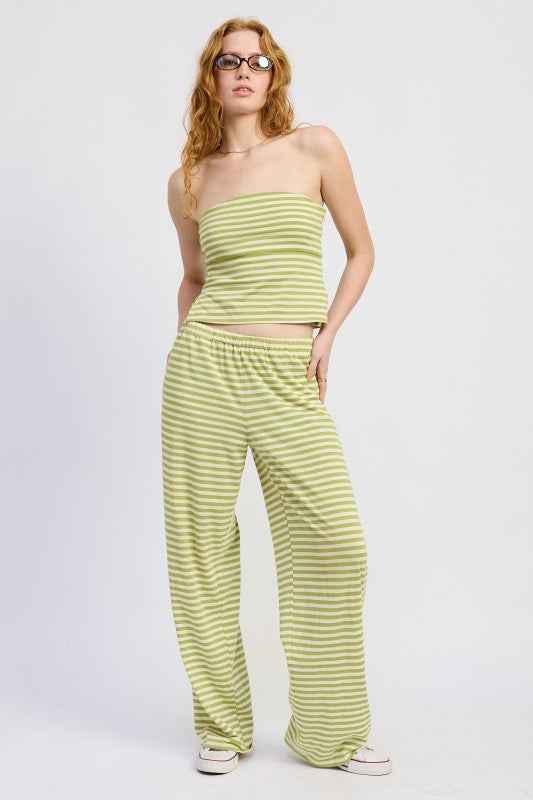 STRIPED JERSEY KNIT TUBE TOP 24996221_d2d6d0ec-f245-4600-8de3-539412925fb0