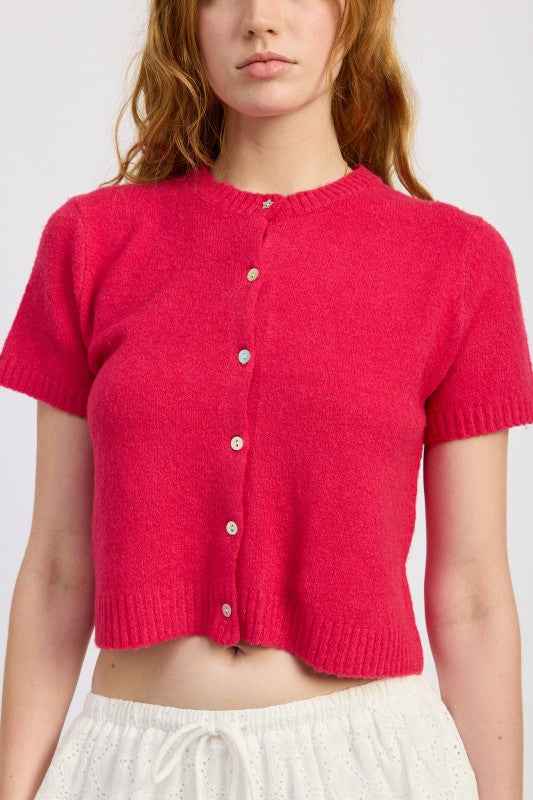 SHORT SLEEVE BUTTON UP CARDIGAN 24996225_1a8f3b11-10c7-4ac4-af43-6d3883d8ea1b