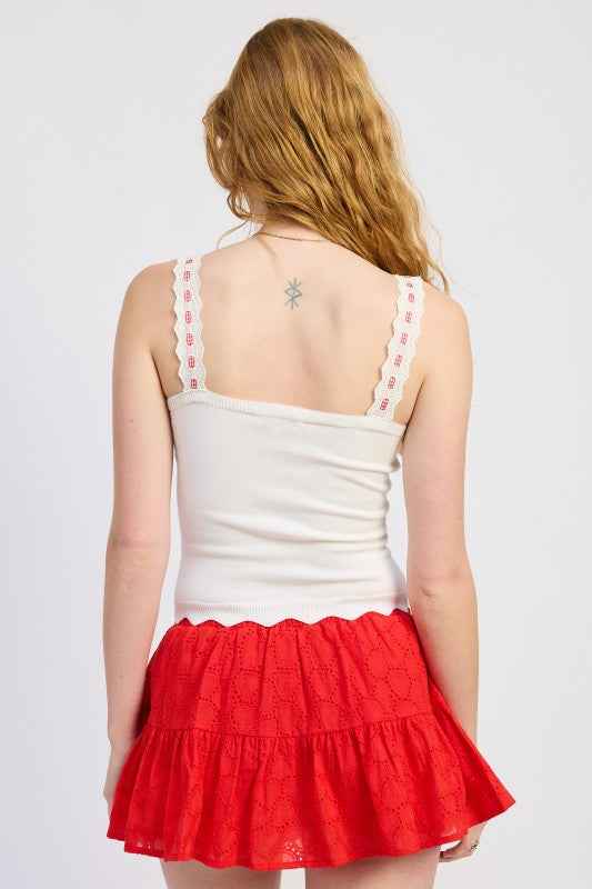 CROCHET STRAP SCALLOPED TANK TOP 24996226_5c75155e-af9b-4025-acce-78c6848270d9