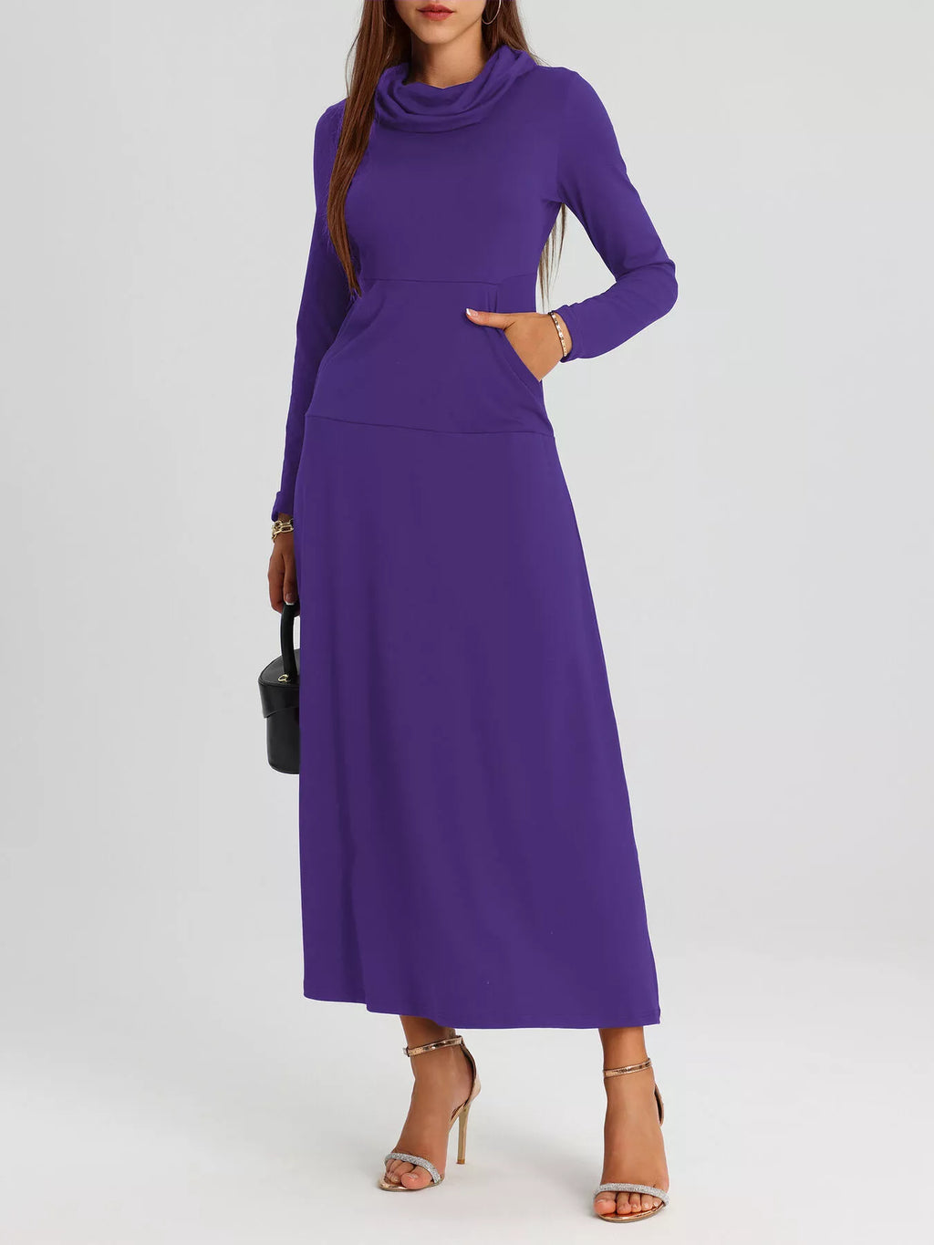 Cowl Neck Long Sleeve Midi Dress 24ae370fc892441092f572e2cf1e19aa-Max-Origin