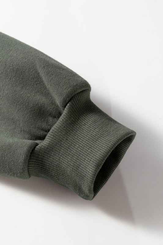 Solid Fleece Lined Drawstring Hoodie 24b1cdde-e38f-490a-8981-bb628db00324