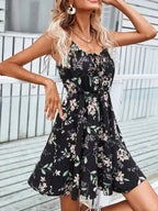 Floral Print Spaghetti Strap Summer Mini Dress 24be3ae6-df9d-41e7-8789-ba0720b00b60-Max-Origin