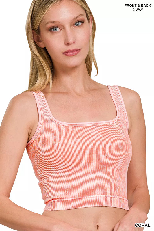 Zenana 2 Way Neckline Washed Ribbed Seamless Tank Top CORAL 25029105-f825-4eac-ab09-126d3a46c50e-Max-Origin