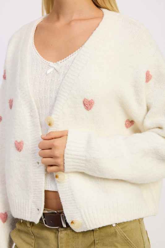 CROPPED CARDIGAN WITH EMBROIDERY 25035427_413dfac7-1cad-461f-8293-63ad5cfb316c