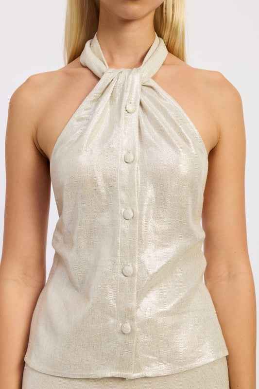 HALTER NECK BOTTON DOWN TOP 25035429_35d6700f-4299-4a42-8015-838722aaac96