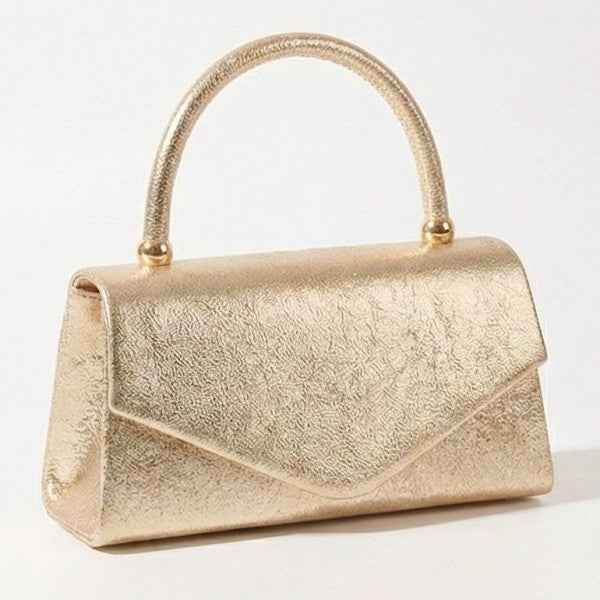 Metallic Glitter Mini Handbag Top Handle Triangle 25064736_6e4be7bb-75ec-4753-9855-d05f4ca21312