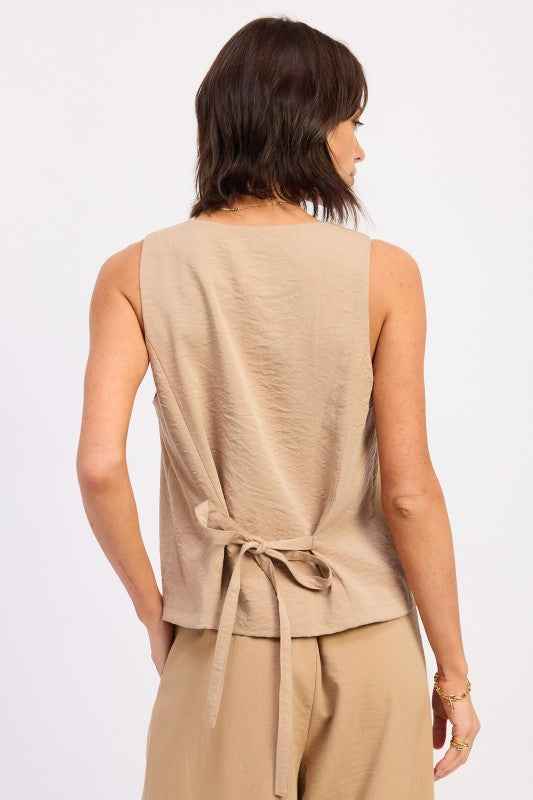 WOVEN VEST TOP WITH BACK TIE 25066202_0088aad5-893c-486e-8e11-9b21218936b8