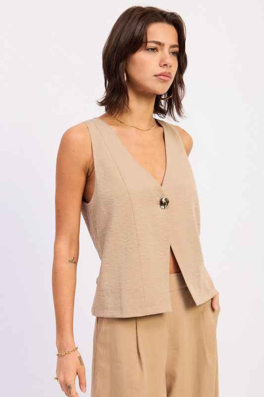 WOVEN VEST TOP WITH BACK TIE 25066202_8cad9c5f-8ac0-49e7-952b-baf9c0cf5374