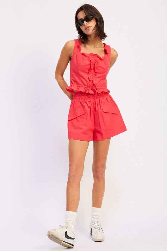 RUFFLED TANK WITH BUTTON FRONT 25066320_233acd0f-8bd8-492e-9790-dd36d4801875