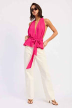 HALTER BACKLESS SCARF TOP 25066325_16906805-9c72-42fc-af66-ae1fa792880d