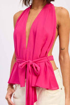 HALTER BACKLESS SCARF TOP 25066325_2f39068c-0d51-416d-ab21-8d25f6565936