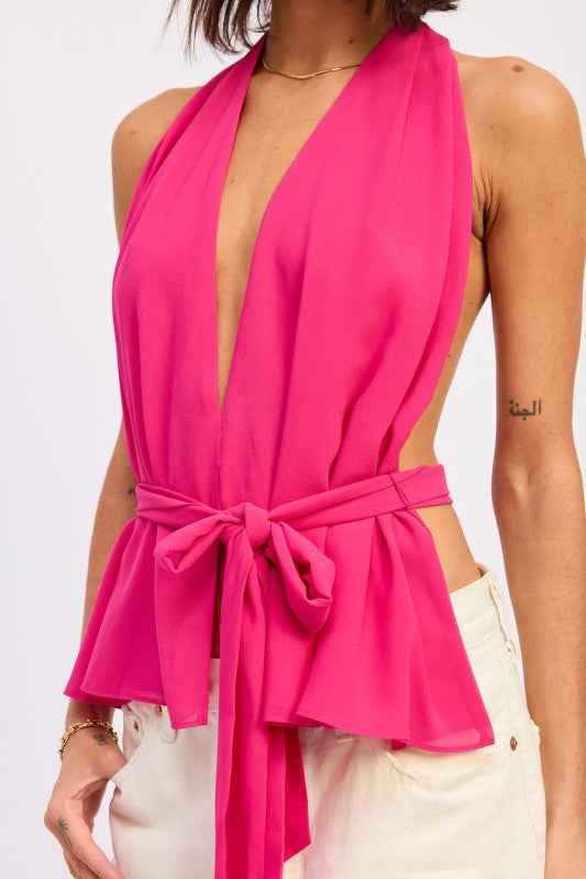 HALTER BACKLESS SCARF TOP 25066325_2f39068c-0d51-416d-ab21-8d25f6565936