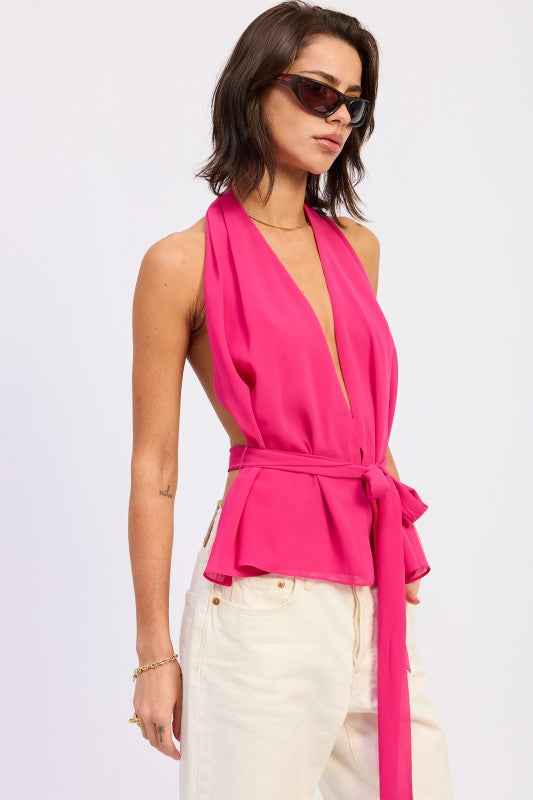 HALTER BACKLESS SCARF TOP 25066325_d8d606cd-b043-4356-9199-d4f33e282fdb