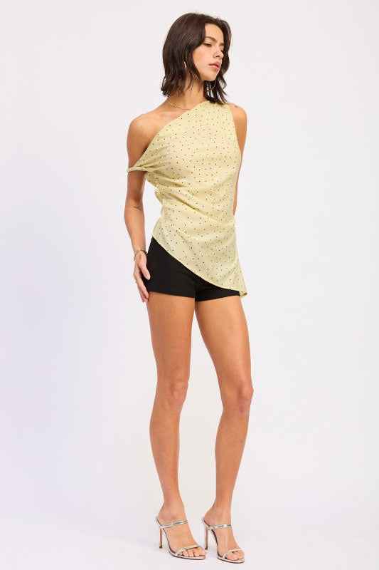 ASYMMETRICAL SHOULDER TUNIC TOP 25066487_39d91e4b-193c-4018-9c49-657368a18a70