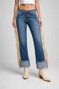 Gary Low Rise Fringe Jean Light Wash- Inseam 30 25077389_5345fed2-bd0d-4238-863d-279eea957712