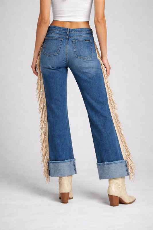 Gary Low Rise Fringe Jean 25077389_d3b21051-3c9f-4616-bb2f-d13125ddfe6a