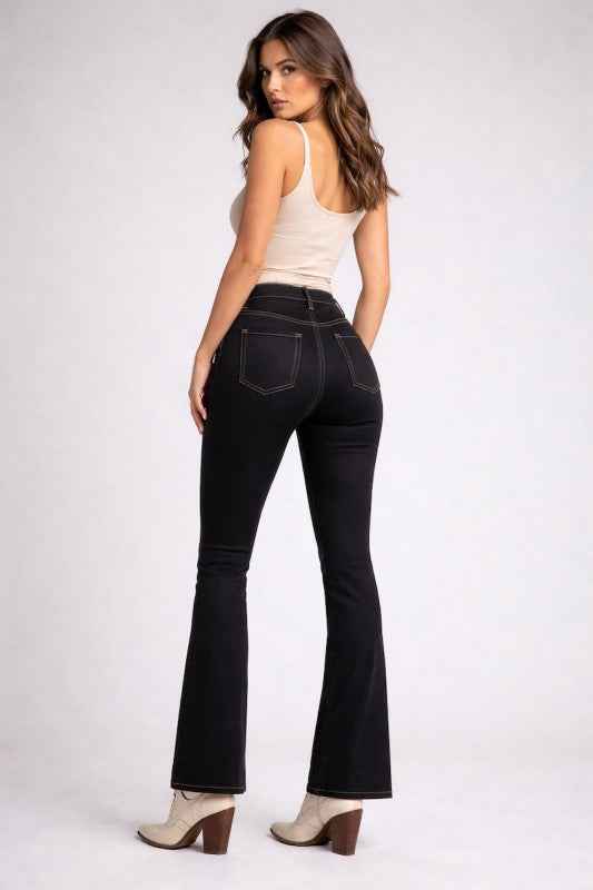 Rayele Boot Cut Jean in Black Denim 25086235_fc1e7c07-169d-4433-acc0-fb5da0dc686b