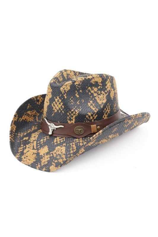 Western Longhorn Snake Printed Cowboy Hat 25134401_0ac9c967-48ed-4116-8a23-676e70fcafa7