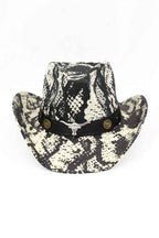 Western Longhorn Snake Printed Cowboy Hat 25134401_51eaa2ce-25ef-4287-9221-c5597b39ac5b