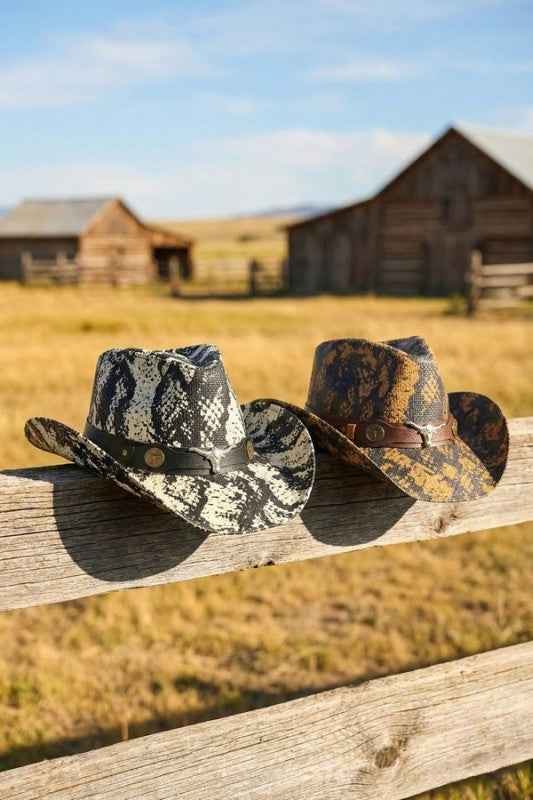 Western Longhorn Snake Printed Cowboy Hat 25134401_71f6b7f1-349e-44a4-9a17-4a5ba0340255