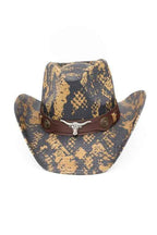 Western Longhorn Snake Printed Cowboy Hat 25134401_ac949f7b-8644-43ea-a9ca-2d3b52e06f80