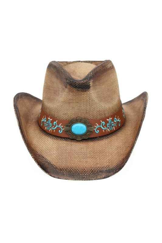 Embroidered Brim Turquoise Hatband Cowboy Hat 25134455_1ca5d445-45a0-4177-bd0a-857b2dbda297