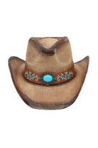 Embroidered Brim Turquoise Hatband Cowboy Hat 25134455_1ca5d445-45a0-4177-bd0a-857b2dbda297