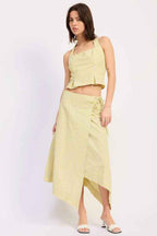 HALTER STRIPE TOP WITH LACE UP BACK DETAIL 25188945_a901a65b-a172-4ec9-8788-e11b5d9dc2e4