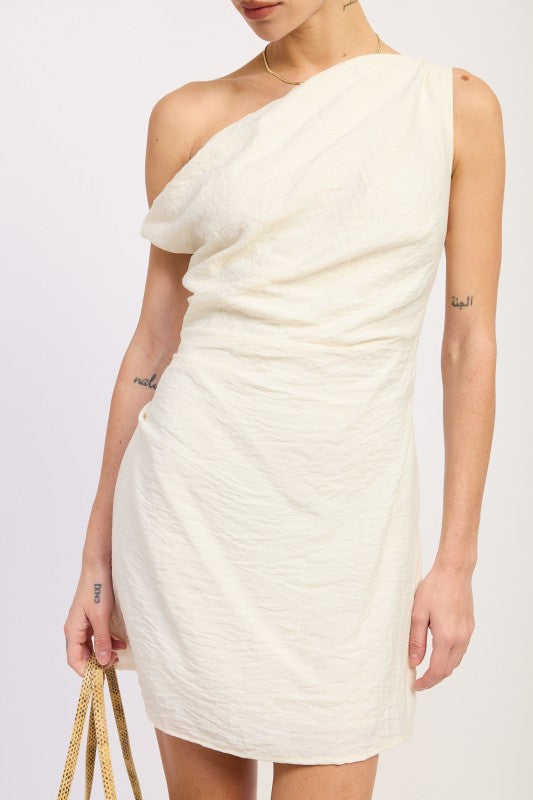 Off shoulder wrapped mini dress 25188985_3742e60c-527c-4422-97be-18532a8eb843