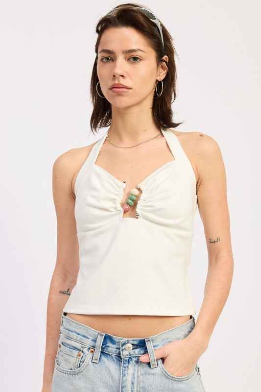BEADED TRIM HALTER TOP OFF WHITE 25189283_2eecd76a-5bb4-4b55-aca5-2cf39bf72d04