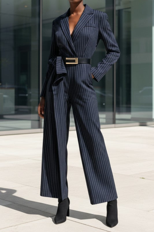 Pinstripe Tailored Belted Jumpsuit 25209291_3b6a95db-a1b1-4f3c-9bfb-47c77e513ea3